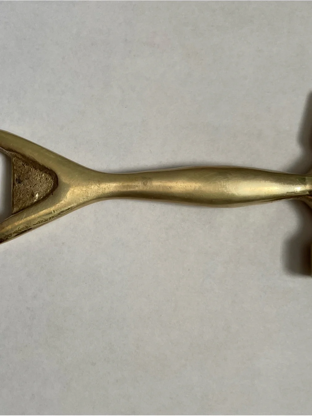 Vintage Brass Hammer Bottle Opener - Mid-century Modern